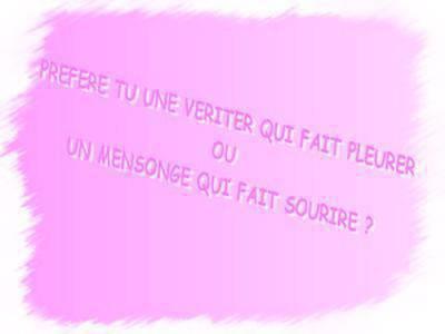 que préfére tu ?